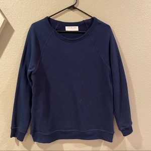 Everlane Navy Sweatshirt